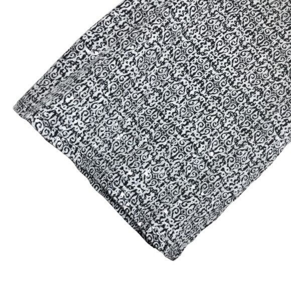 J. CREW Abstract Print Sequin Tank Size Small - Picture 3 of 6